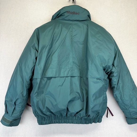 Vtg Columbia Whirlibird 3 in 1 Jacket Men Med Green Full Zip Radial Sleeve Ski - Picture 4 of 11